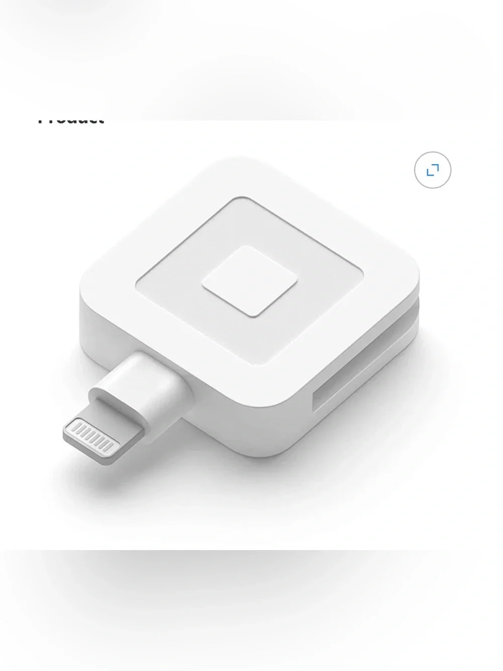 Square - Reader for Magstripe (Lightning Connector), Square Reader